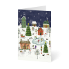 Weihnachtskarte „Schneespiele“ kaufen im UNICEF Grußkartenshop. Bild 3