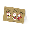 Weihnachtskarte „Musik liegt in der Luft“ kaufen im UNICEF Grußkartenshop. Bild 1