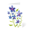 Grußkarte „Aquarellblumen“ kaufen im UNICEF Grußkartenshop. Bild 5