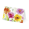 Grußkarte „Bunte Aquarellblumen“ kaufen im UNICEF Grußkartenshop. Bild 4