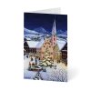 Weihnachtskarte „Verschneite Adventszeit“ kaufen im UNICEF Grußkartenshop. Bild 1