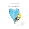 Weihnachtskarte „Mein Herz“ kaufen im UNICEF Grußkartenshop. Bild 1