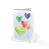 Grußkarte „Herzballon“ selbst gestalten im UNICEF Grußkartenshop. Bild 3